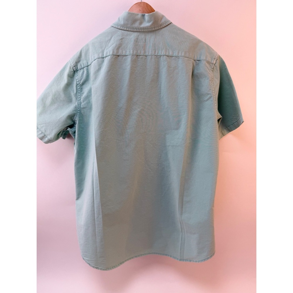 Lot of 2 1-Chaps & 1 Merona Mens XL Cotton Button Down Shirts with front Pocket - Picture 13 of 16